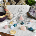 A serene acupuncture session featuring Parisa Ehsan, focusing on esoteric techniques for holistic healing