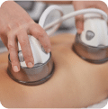 Lymphatic drainage therapy session with Parisa Ehsan, focusing on wellness and fluid circulation